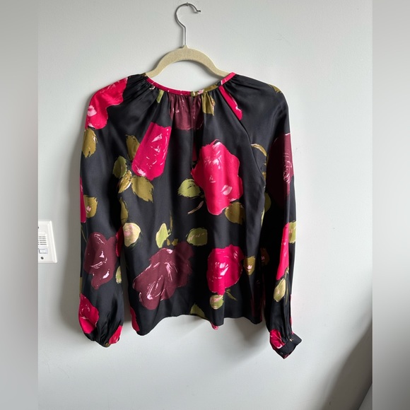 KATE SPADE - Just Rosy Keyhole Top - Picture 9 of 11